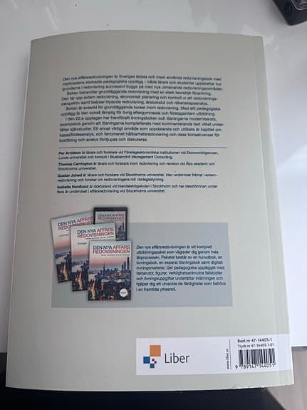 Den nya affärsredovisningen + Övningsbok – företagsekonomi/nationalekonomi