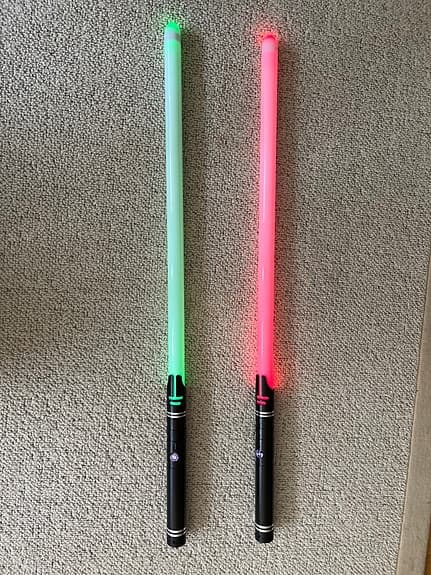 Star Wars lasersvärd leksak