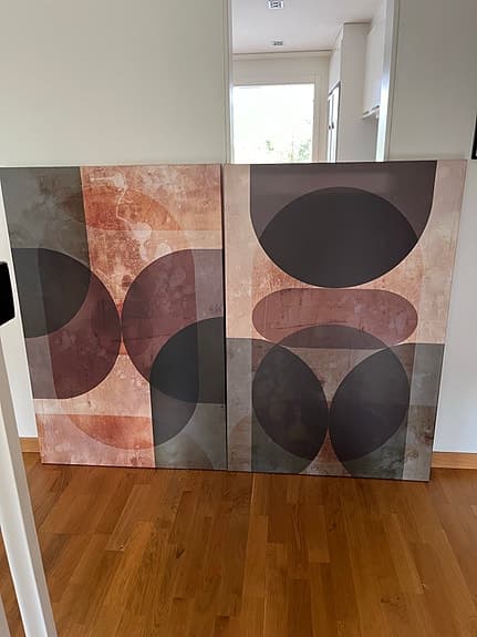 Två tavlor från Canvasbutuk