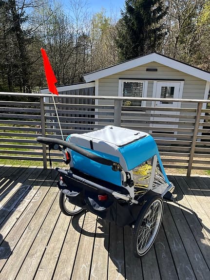Joggingvagn / Cyckelvagn plats för 2 barn