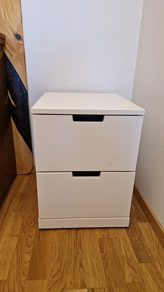 NORDLI byrå 2 lådor