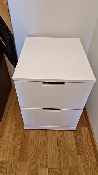 NORDLI byrå 2 lådor