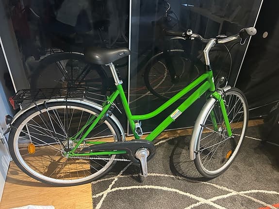 Grön stadscykel 28" för kvinna