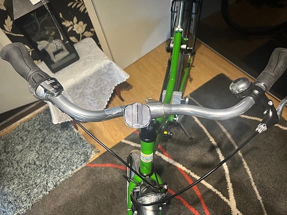 Grön stadscykel 28" för kvinna
