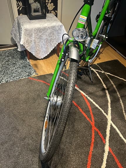 Grön stadscykel 28" för kvinna