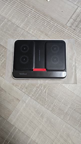 SwanScout 710S Dual Trådlös Laddstation för Samsung – Mobil & Galaxy Watch