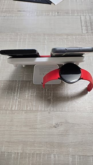 SwanScout 710S Dual Trådlös Laddstation för Samsung – Mobil & Galaxy Watch
