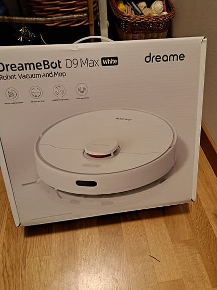 Dreame D9 Max robotdammsugare vit