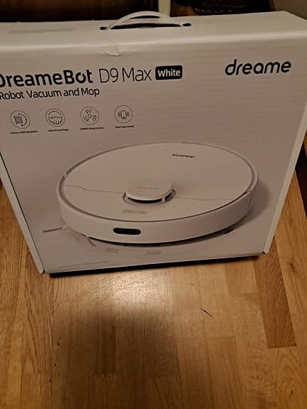 Dreame D9 Max robotdammsugare vit