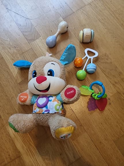 Fisher-Price interaktiv hund leksak