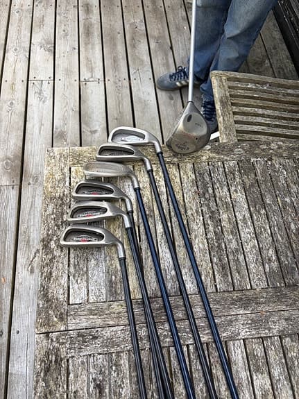 Callaway golfklubbor set järn och trä