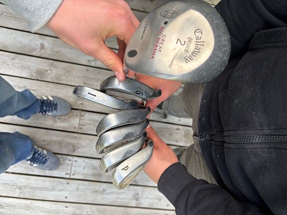 Callaway golfklubbor set järn och trä