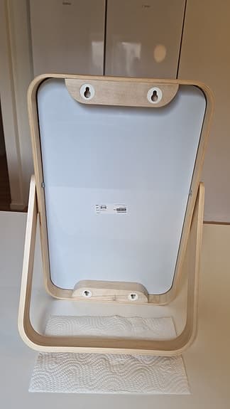IKEA spegel med träram bord-/väggspegel