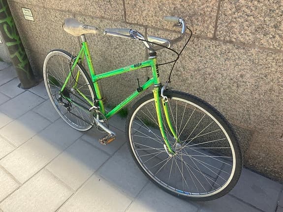 Grön 12 Växlad Sport Damcykel