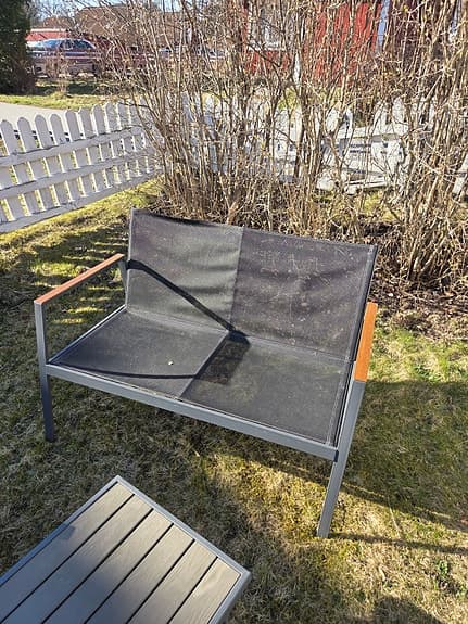 Trädgårdsgrupp med tillbehör