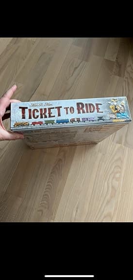 Ticket to Ride spel helt nytt