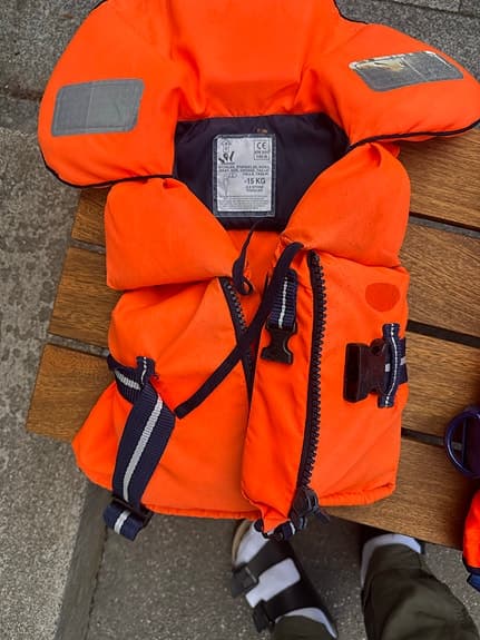 Baltic räddningsväst barn orange 15–30 kg