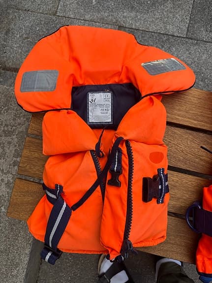 Baltic räddningsväst barn orange 15–30 kg