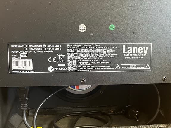 Laney LG20R Förstärkare Kombo