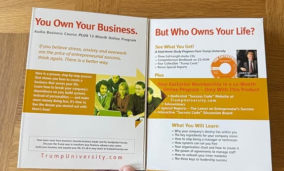 The Entrepreneur’s Success Code – Trump University - Donald Trump - utbildning