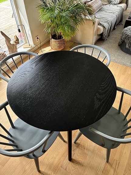 Matgrupp bord och stolar