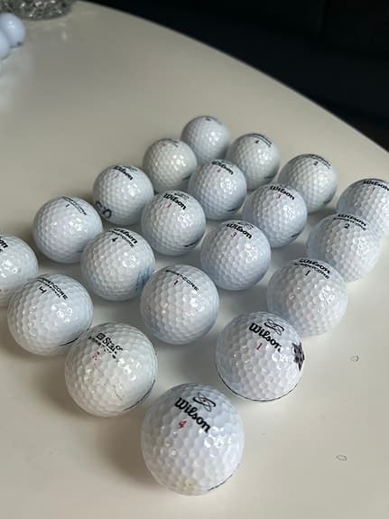 20st Wilson smart-core golfbollar i fint skick!