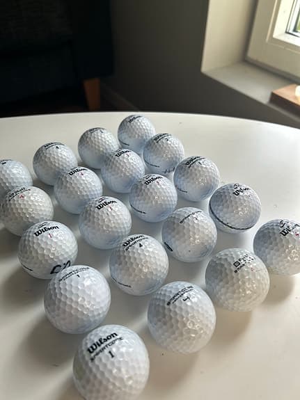 20st Wilson smart-core golfbollar i fint skick!