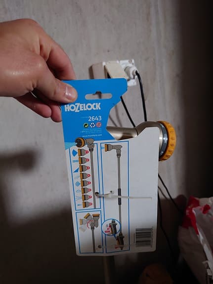 Telescopic Lance Spray Plus Hozelock