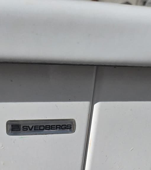 Svedbergs badkar vitt