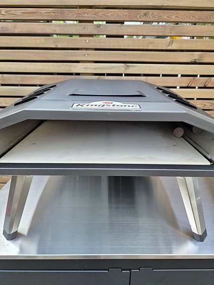 Kingstone 16' pizzaugn i metall/gasol