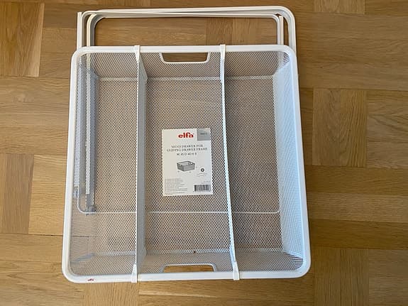 Elfa korg 45x40x8