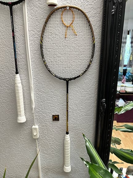 Badmintonracket Mizuno Promax ZX3 svart/gult