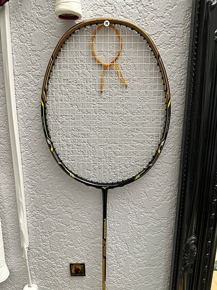 Badmintonracket Mizuno Promax ZX3 svart/gult