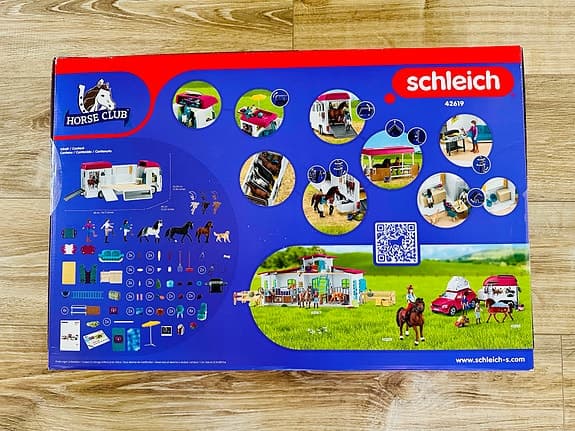 Oanvänd Schleich Horse Club Hästlastbil Mega Set 42619