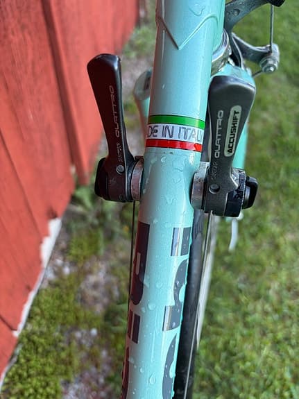 Vintage Bianchi Quattro landsvägscykel