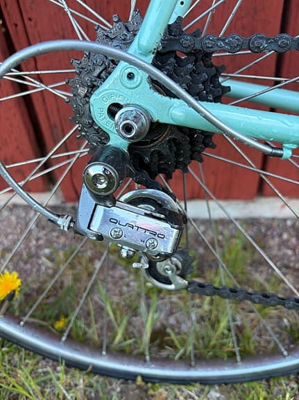 Vintage Bianchi Quattro landsvägscykel