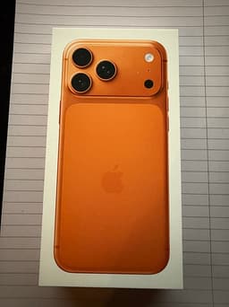 Iphone 17 Pro Max Oöppnad 1 Tb