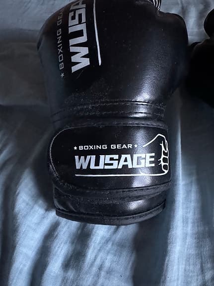 Wusage boxningshandskar svart jr