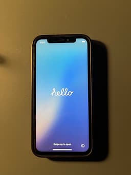 Apple iPhone 256 GB svart