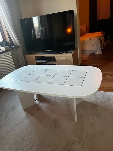 Vitt soffbord