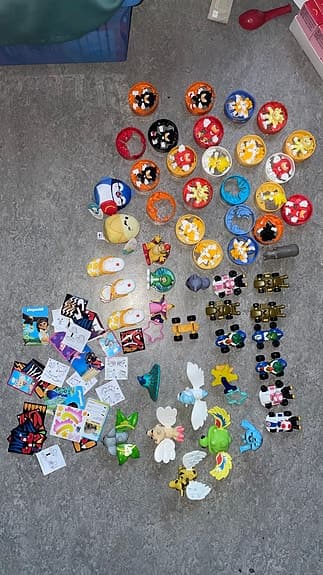 MEGA-PAKET: Över 40 st McDonald's leksaker (Mario Kart, Sonic, Playmobil m.m!)
