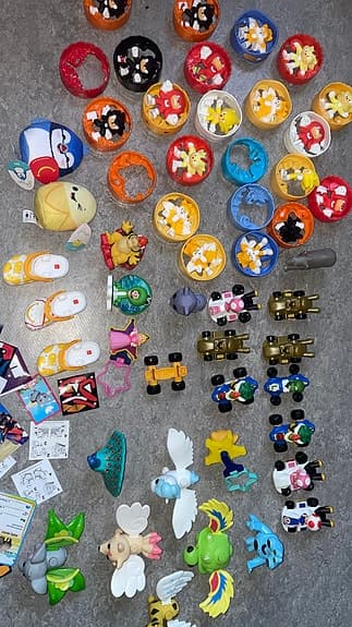 MEGA-PAKET: Över 40 st McDonald's leksaker (Mario Kart, Sonic, Playmobil m.m!)