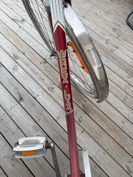 Rex Lyx damcykel från Halmstad – klassisk modell i fint skick
