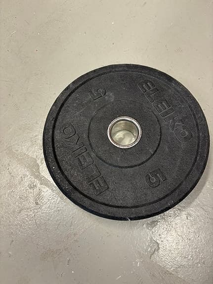 Eleiko XF Bumper Plates - 5 kg.