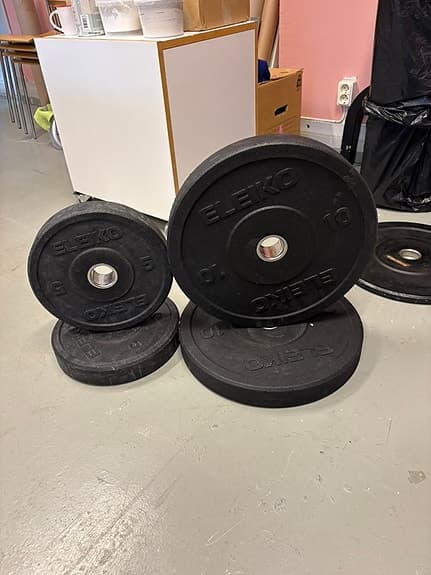 Eleiko XF Bumper Plates - 5 kg.