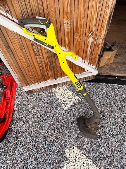 Ryobi grästrimmer utan batteri