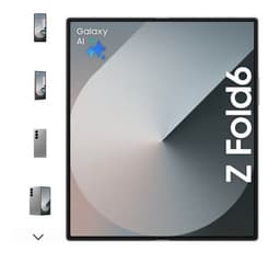 Samsung Galaxy Z Fold 6, silver