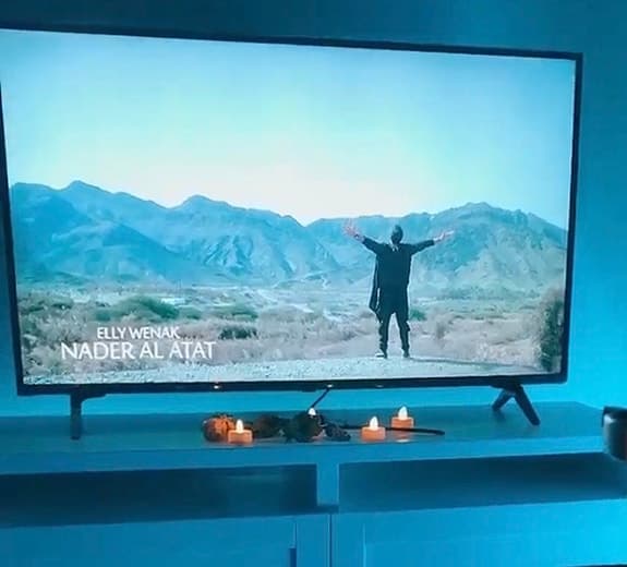 LG NanoCell 4K TV 43 tum svart
