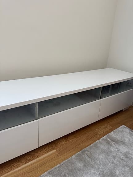 TV-möbler vit