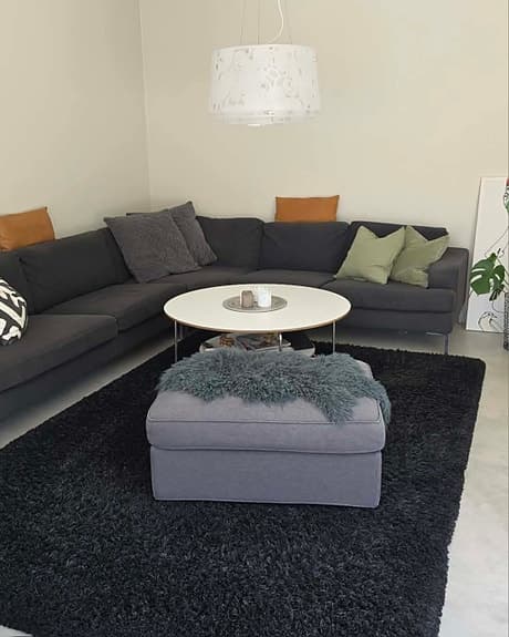 IKEA förvaringspuff / sittbänk med förvaring – grå